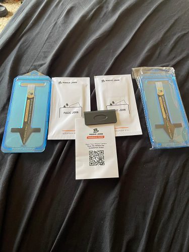 Original MagicJohn Tempered Glass Screen Protector – Dust Free Without Bubbles (Pack Of 2 Tempered Glass) photo review