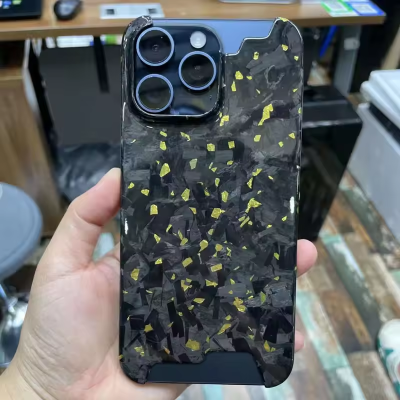 Forged Carbon Fiber Premium Shockproof Protection - Stylish Mobile Phone Case