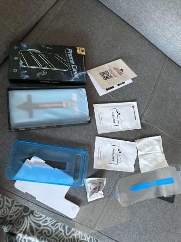 Original MagicJohn Tempered Glass Screen Protector – Dust Free Without Bubbles (Pack Of 2 Tempered Glass) photo review