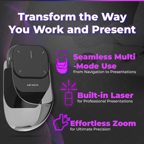 Air Nova Comfortable Revolutionary Smart Mouse With Precise Control photo review