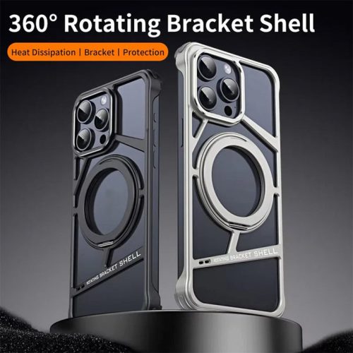 Luxury Magnetic Suction Rotating Bracket Case with Stand Holder photo review